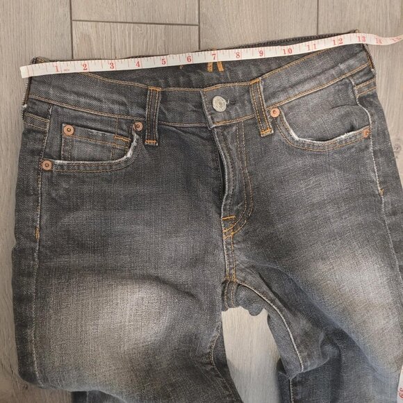 Low-waist Vintage Washed Bootcut Jeans - Picture 4 of 4